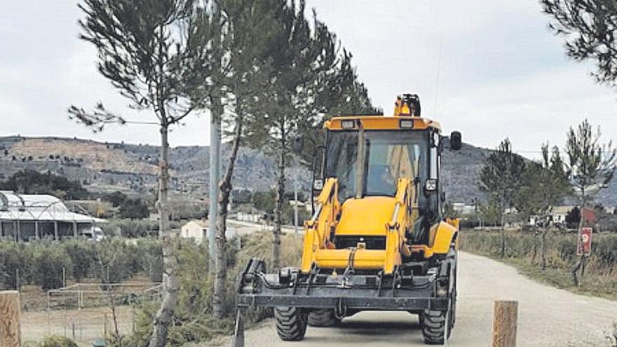 Cehegín reacondiciona un tramo de la Vía Verde