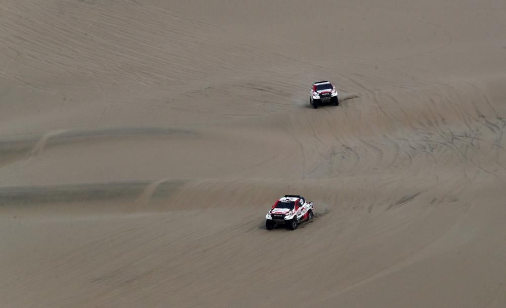 Las imágenes de la novena etapa del Dakar