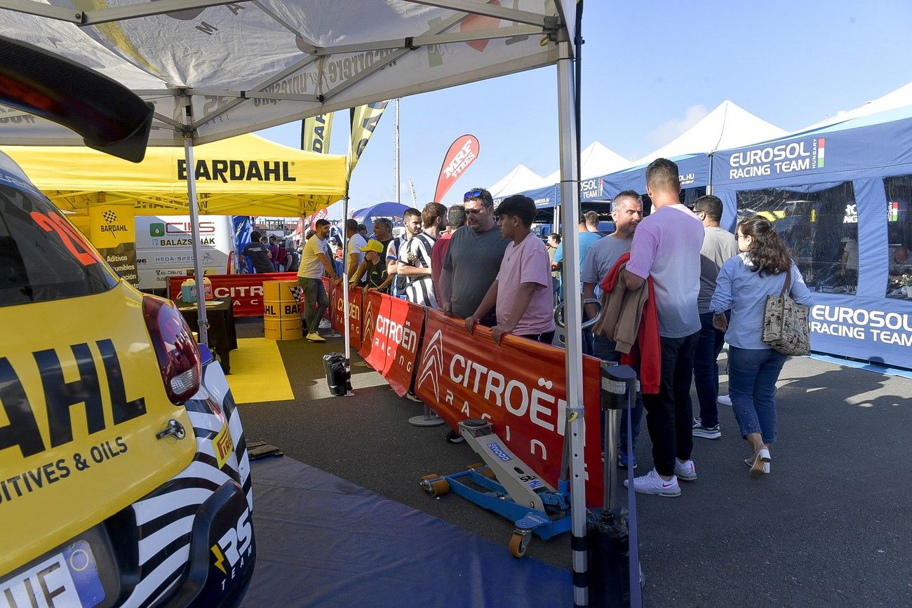 Tramo espectáculo del Rally Islas Canarias