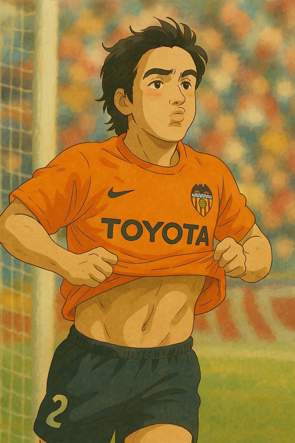 El Valencia del doblete, un equipo de dibujos animados