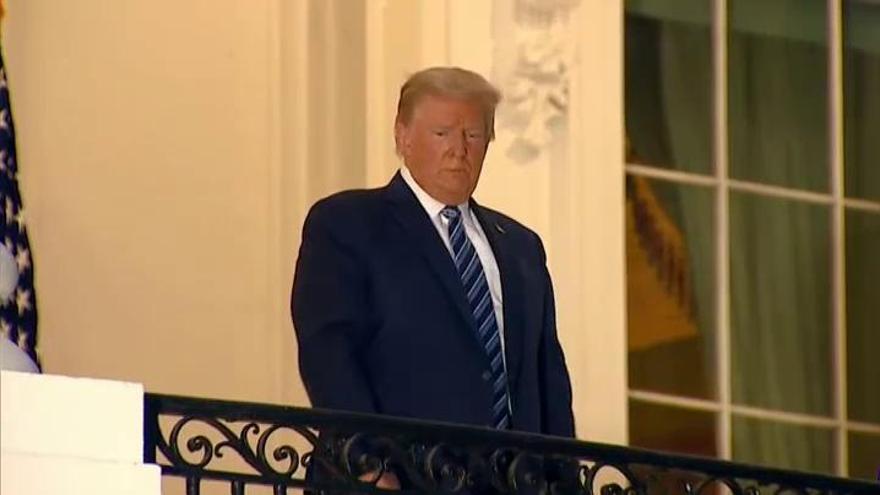 Trump ya está en la Casa Blanca en contra del criterio de los médicos