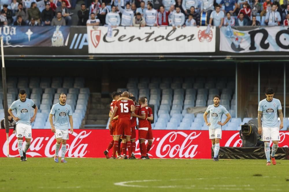 El Celta - Sevilla, en fotos