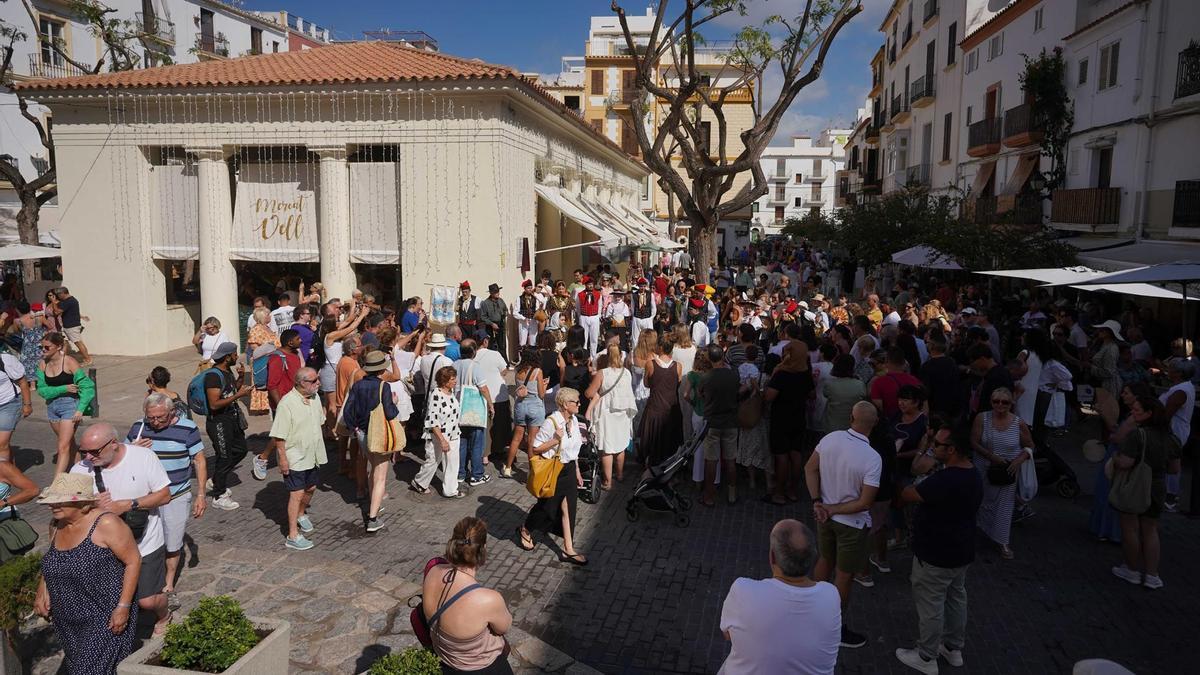 Así fueron los actos del 150 aniversario del Mercat Vell de Ibiza.