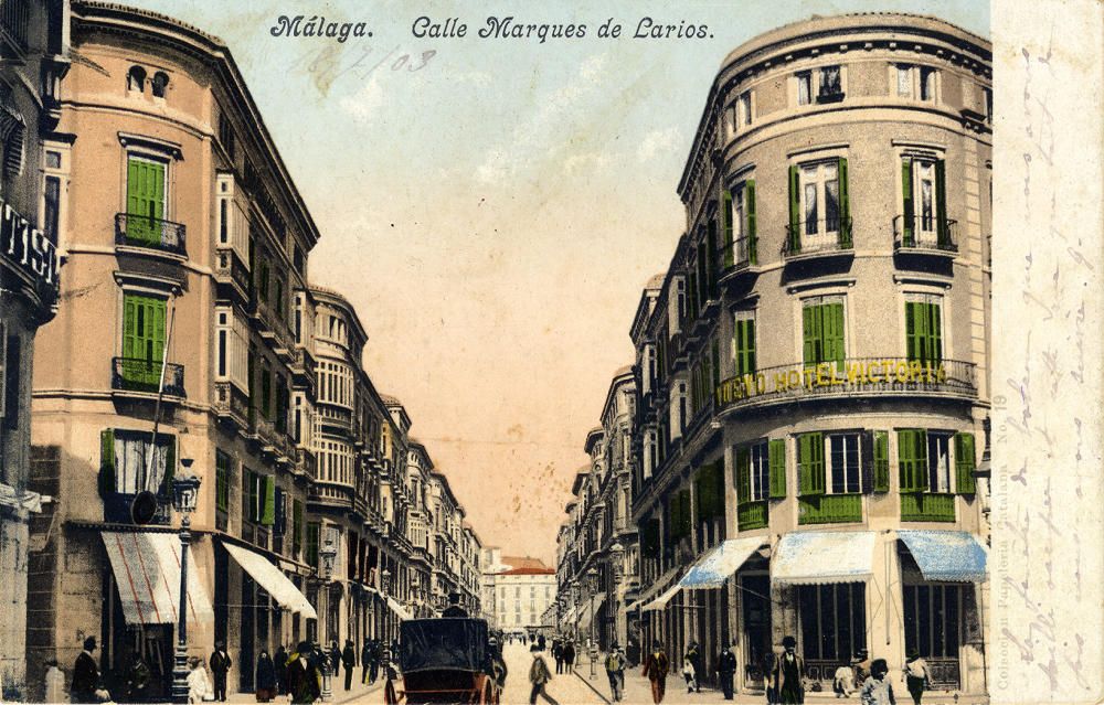 Postales de la Málaga de 1905