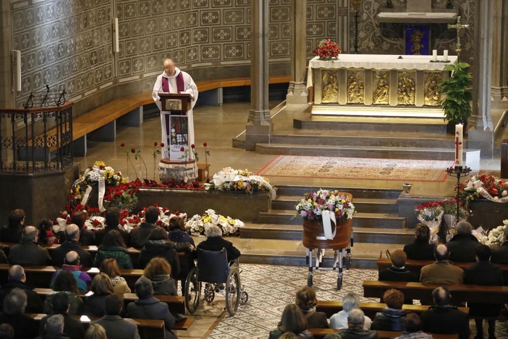 Últim adéu a l'exalcalde de Blanes Josep Marigó