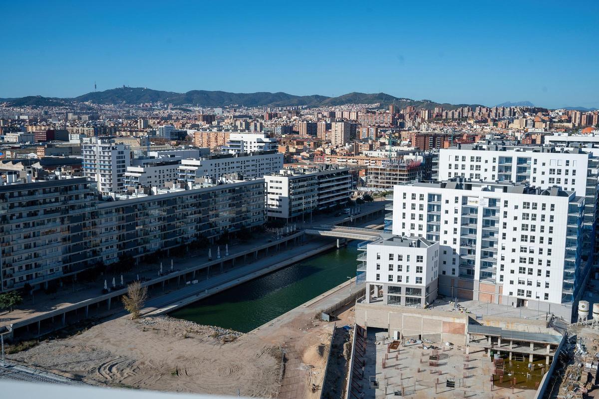 Aspecto actual del futuro canal del Gorg