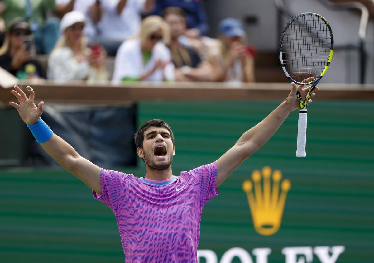 El tenista Carlos Alcaraz será baja en Montecarlo.