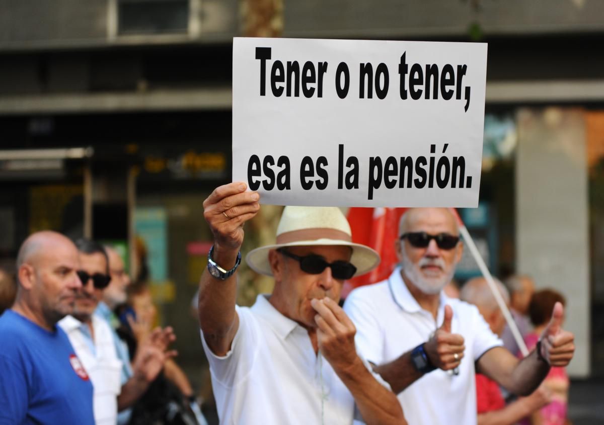 Los mayores reivindican mejores pensiones