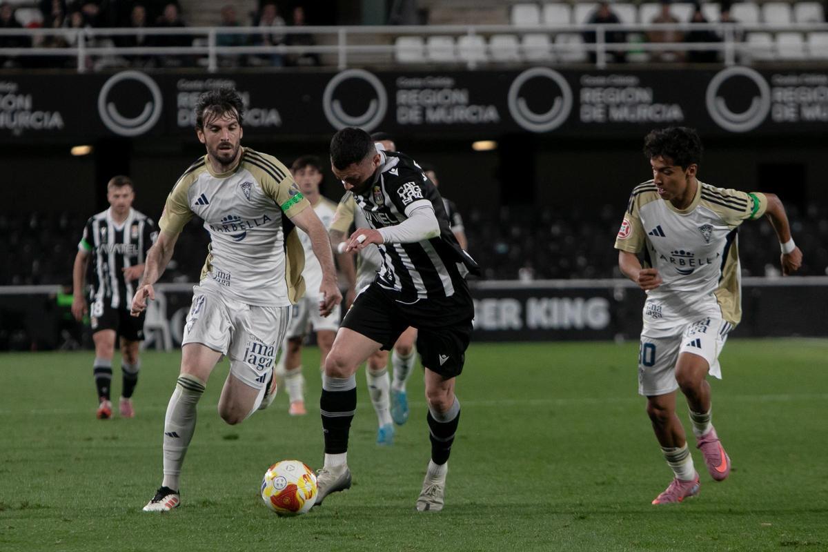 La victoria del FC Cartagena frente al Marbella, en imágenes La victoria del FC Cartagena frente al Marbella, en imágenes