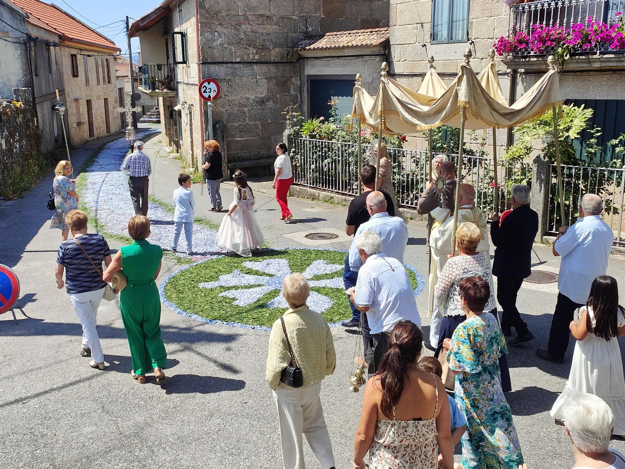 El Corpus Christi de San Martiño en Moaña