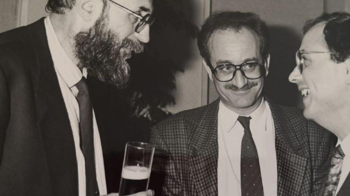 Antonio Escarré, Emilio Soler y Vicent Soler, en una imagen de archivo.