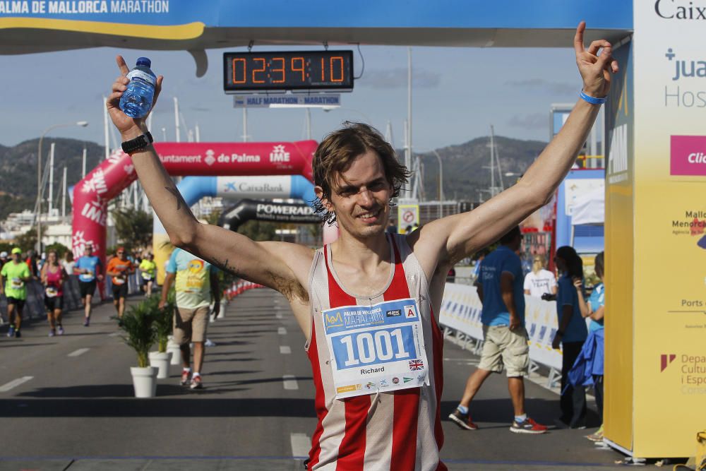 Unos 10.000 participantes en la Palma Marathon