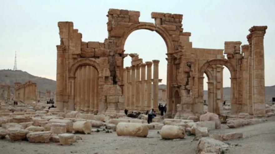 El Estado Islamico destruye el templo de Baal en Palmira