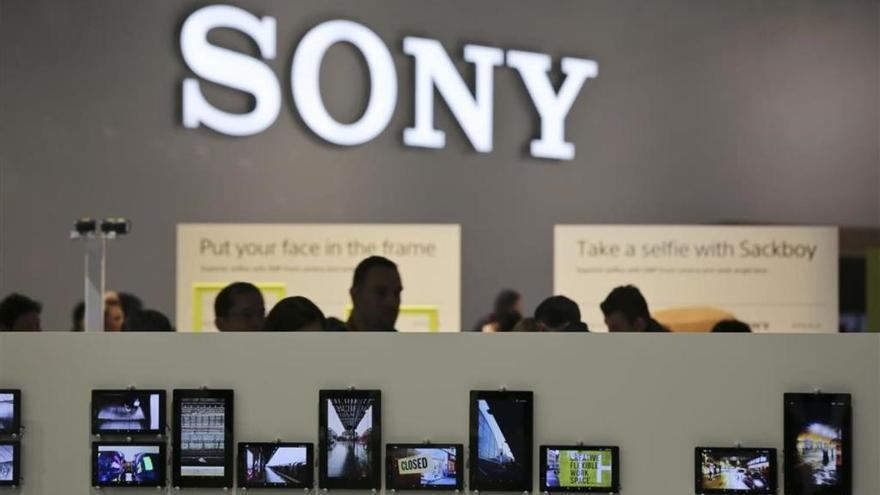 Expositor de Sony, en una ediciÃ³n del Mobile World Congress en Barcelona.