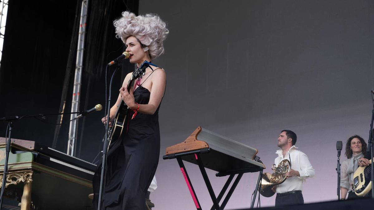 Maika Makovski en el Mallorca Live Festival 2025.