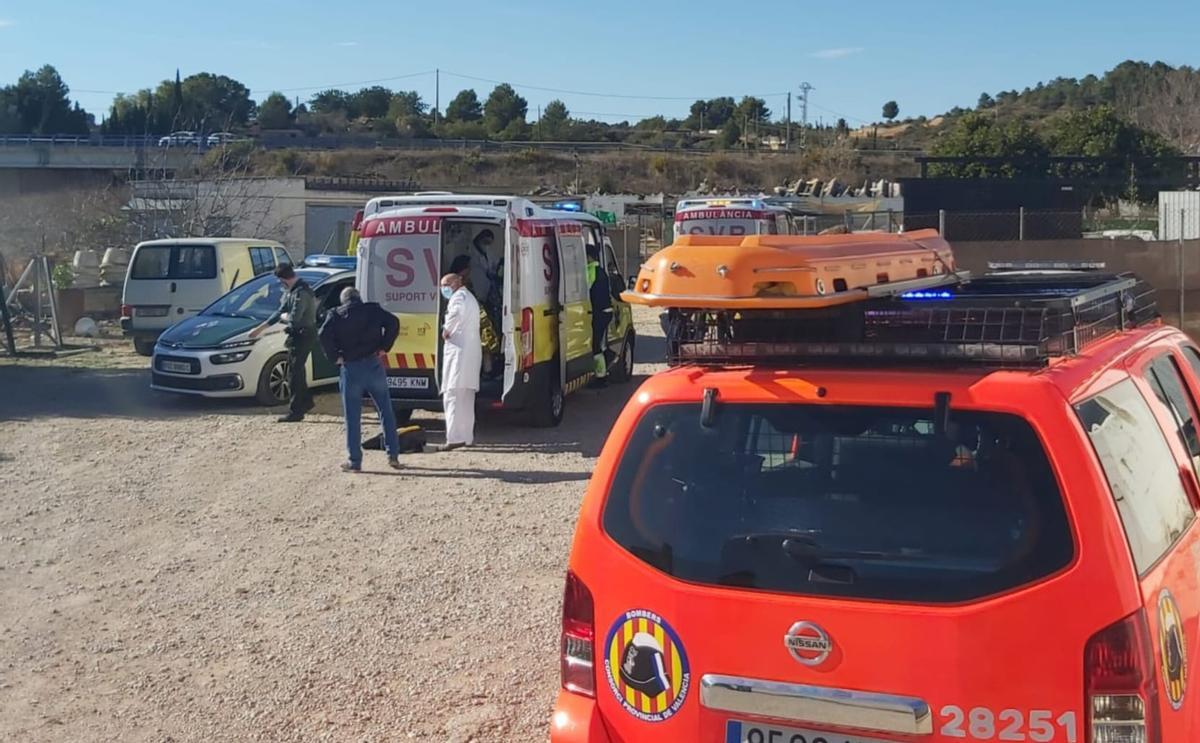 Al lugar han acudido varias ambulancias y dotaciones de bomberos de Consorcio.