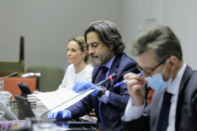 Reunión de la Mesa del Parlamento Gustavo Matos presidente del parlamento .   | 14/05/2020 | Fotógrafo: Delia Padrón