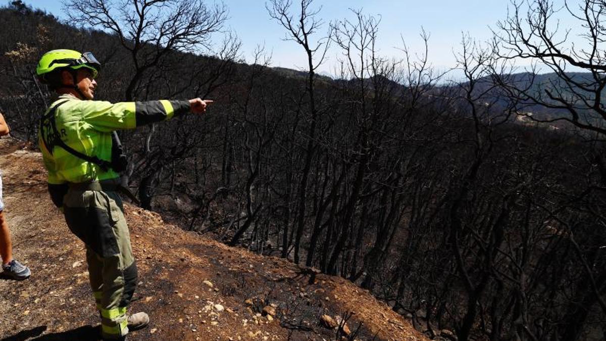 El incendio de Las Peñas de Riglos quemó más de 14.500 hectáreas