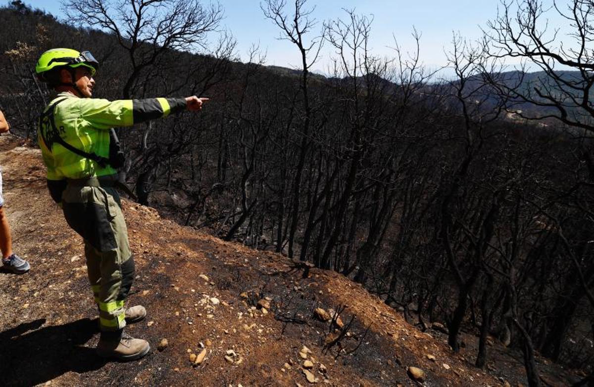 El incendio de Las Peñas de Riglos quemó más de 14.500 hectáreas