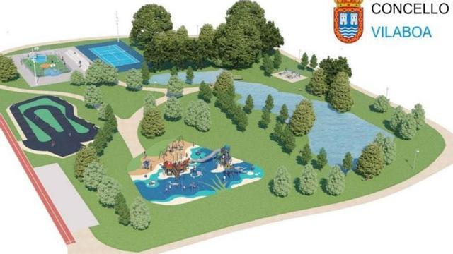 Diseño del futuro parque.