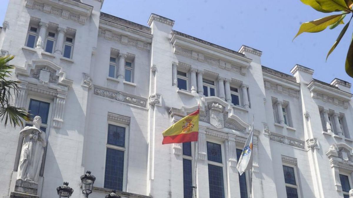 Fachada de la sede de Fiscalía Superior de Galicia. |  //VÍCTOR ECHAVE