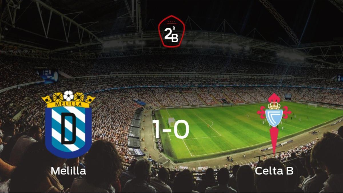 El Melilla suma tres puntos a su casillero tras ganar al Celta B (1-0)
