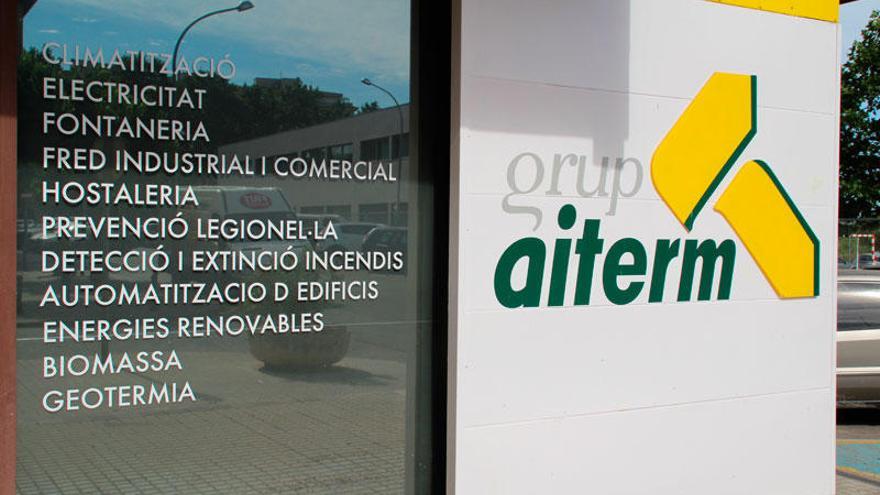 La façana de les oficines d&#039;Aiterm.