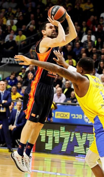 Maccabi - Valencia Basket, en imágenes