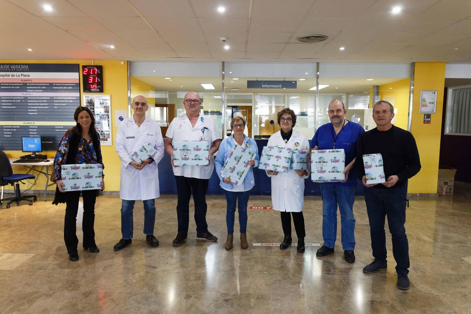 Jornada solidaria en los hospitales de Castellón