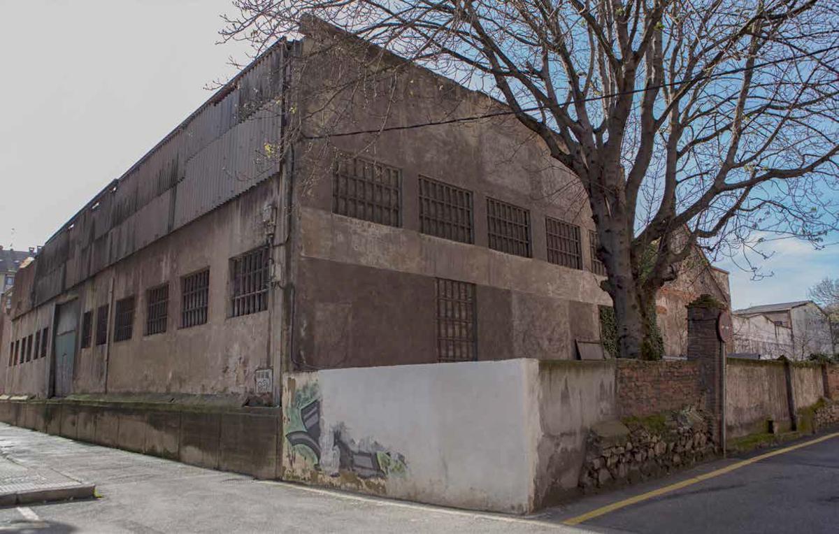 Una vista del edificio que albergó Cordelería Baras.