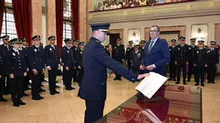 La Policía Local de Murcia recibe a 57 nuevos efectivos