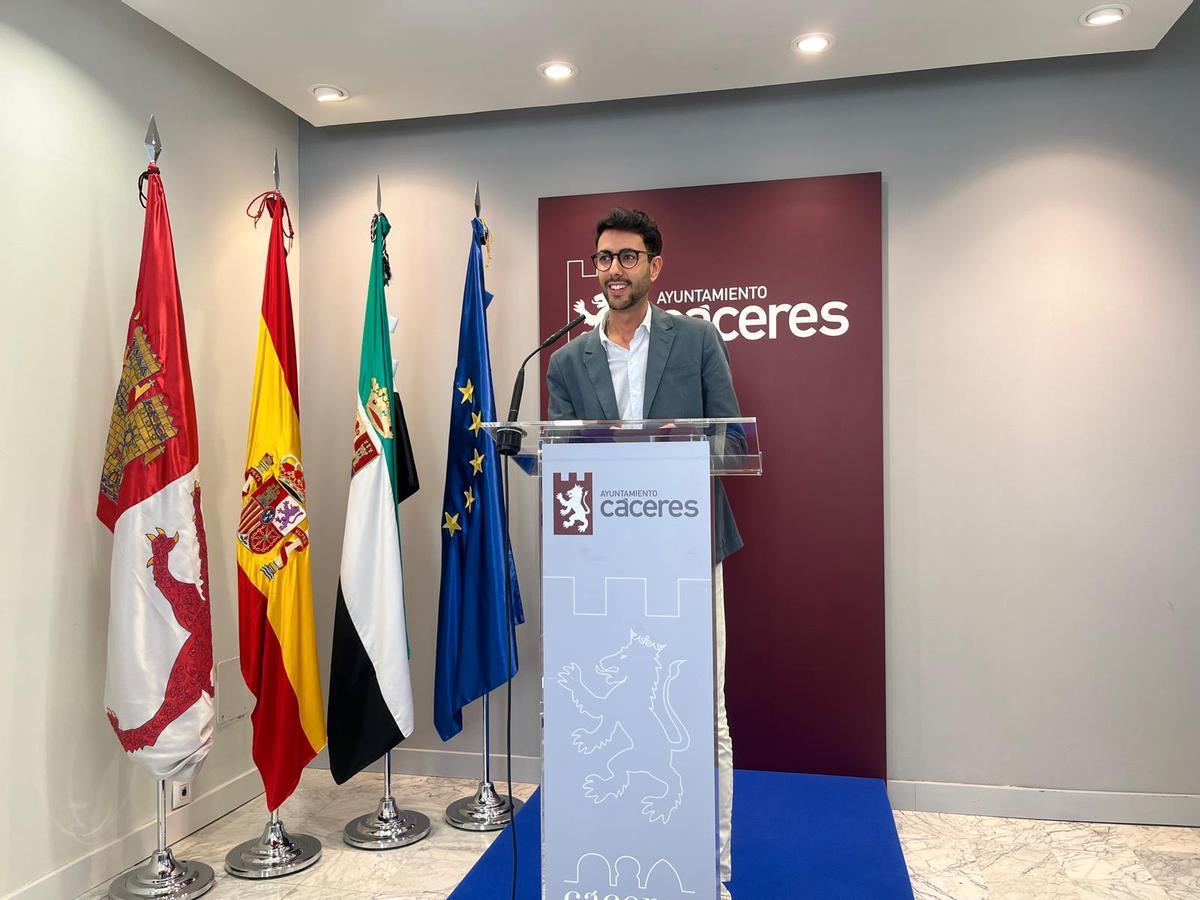 Ángel Orgaz, portavoz del Gobierno local.