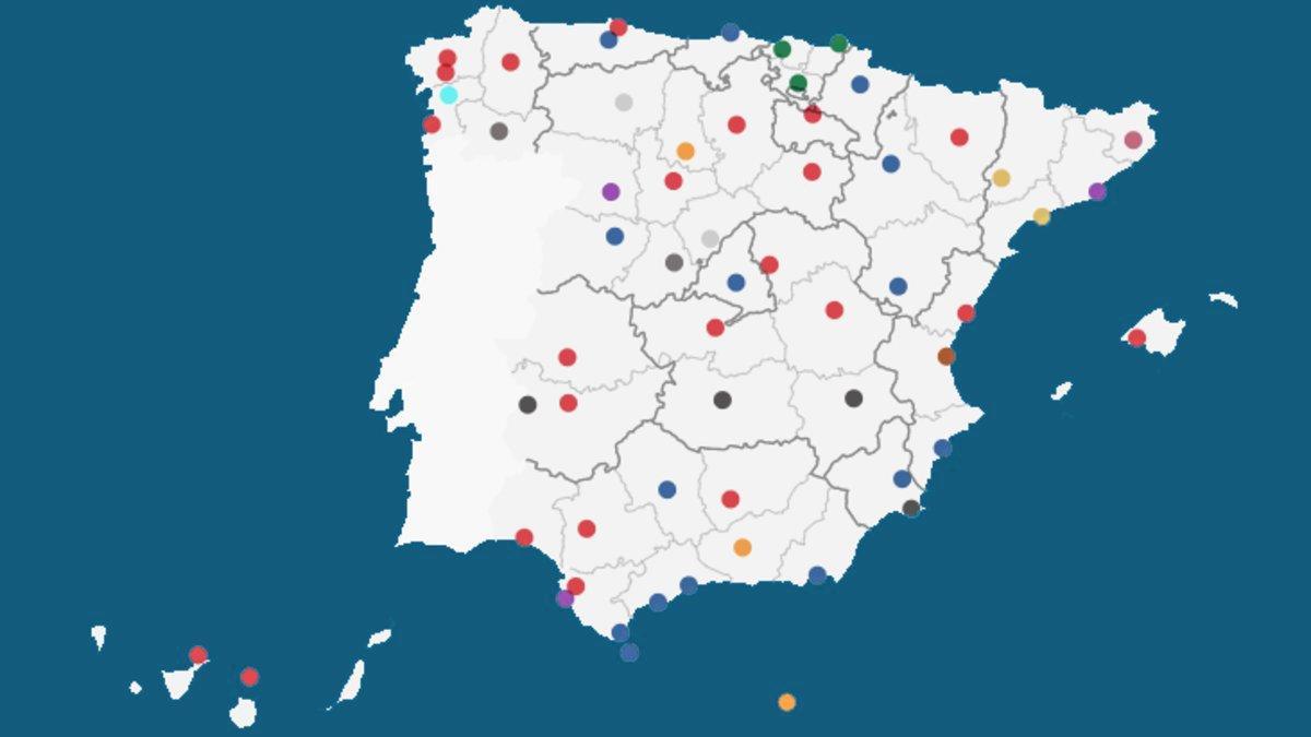 mapa alcaldes