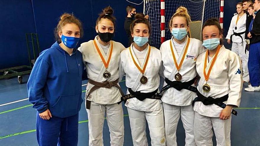 Judokes del Bages i el Moianès en la prova de Badia | ARXIU PARTICULAR