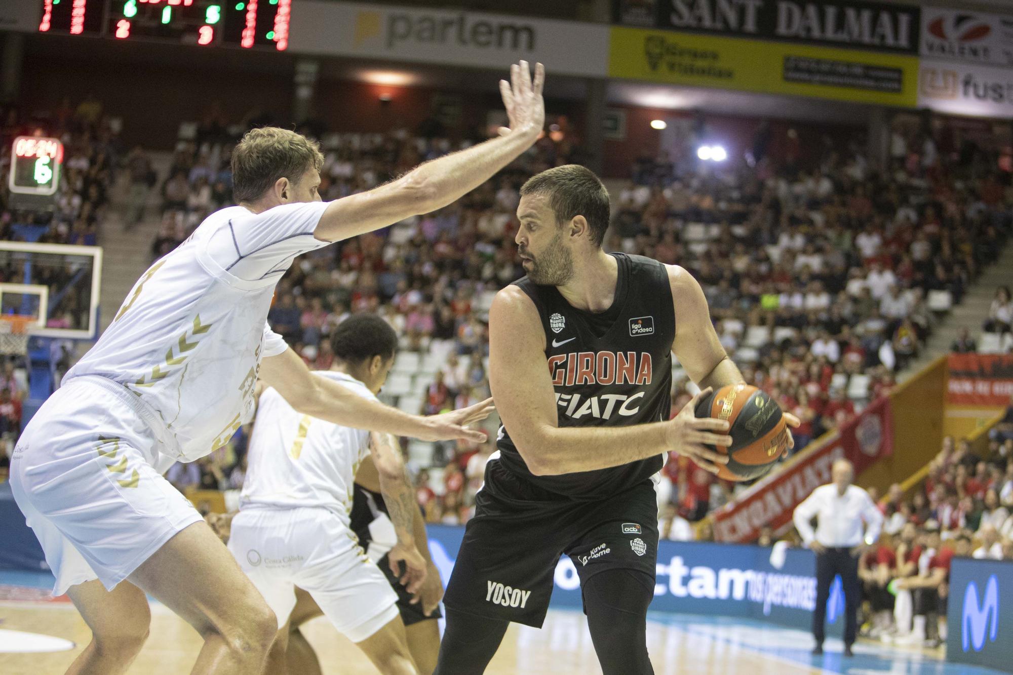 Les imatges del Bàsquet Girona - UCAM Múrcia