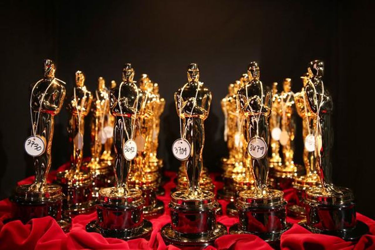 Tots els Oscars esperen al ’backstage’ durant la gala al Dolby Theatre.