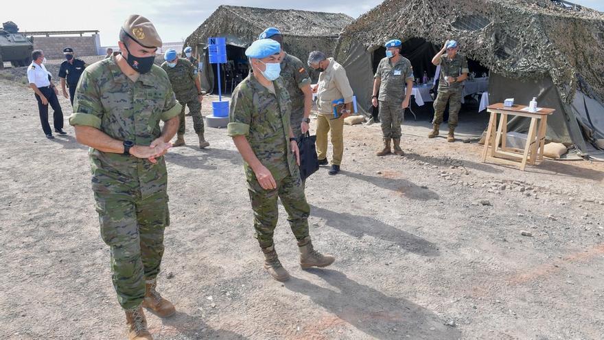 La Brigada 'Canarias' XVI, preparada para su despliegue en el Líbano