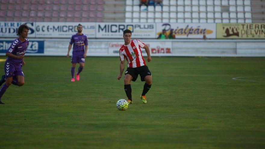 Juanan durante un partido.