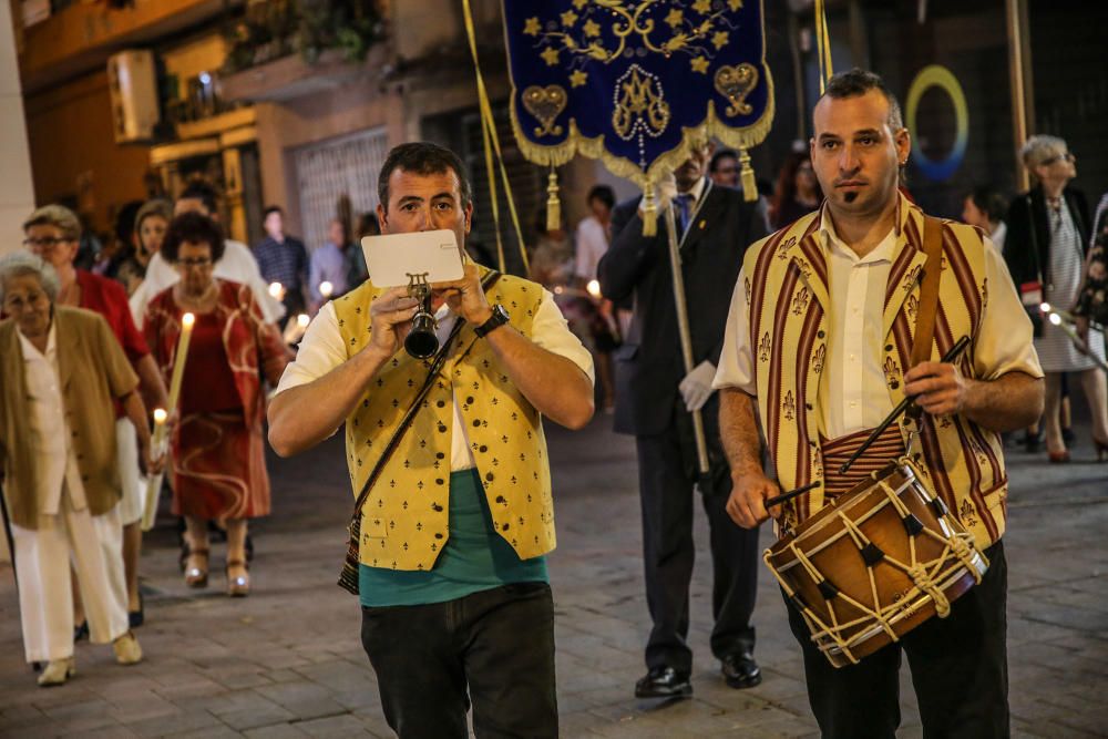 Procesión de la Virgen del Rosario en Rojales