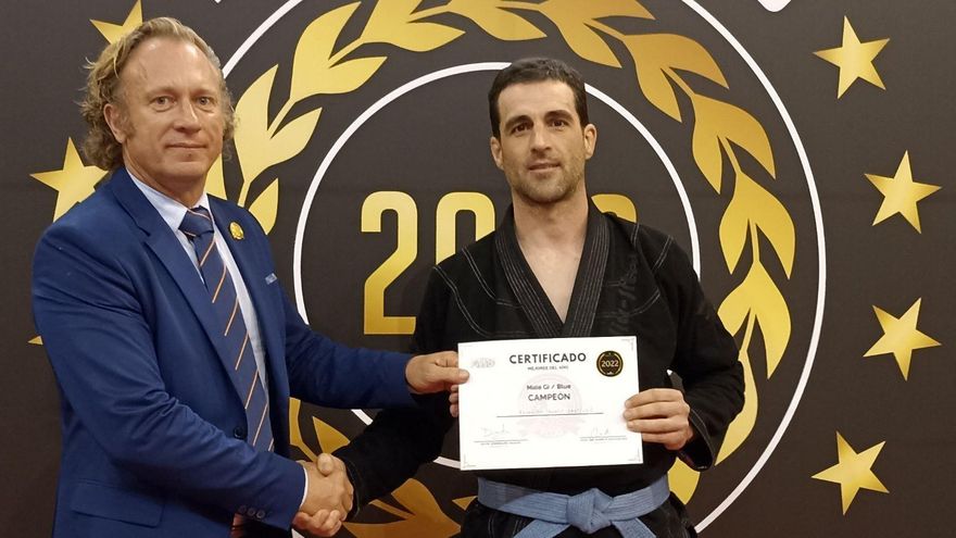 Fernando Alonso, de l&#039;Esport7, campió europeu de jujitsu brasiler