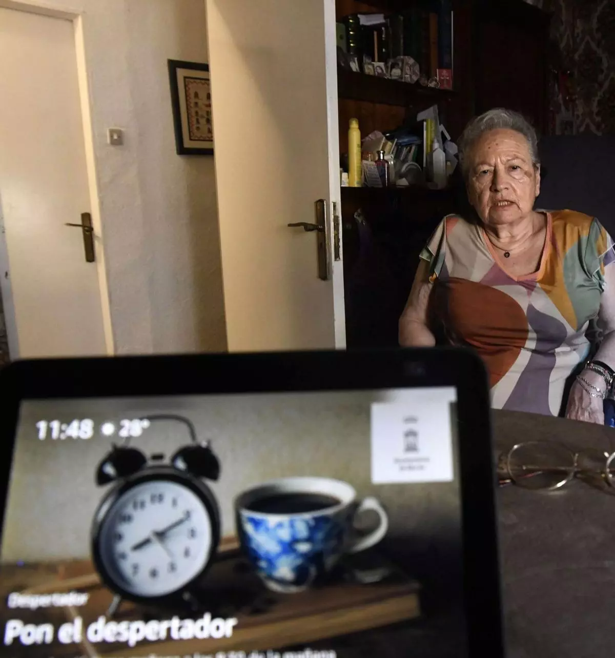 Dispositivos Alexa para combatir la soledad de los mayores de Murcia