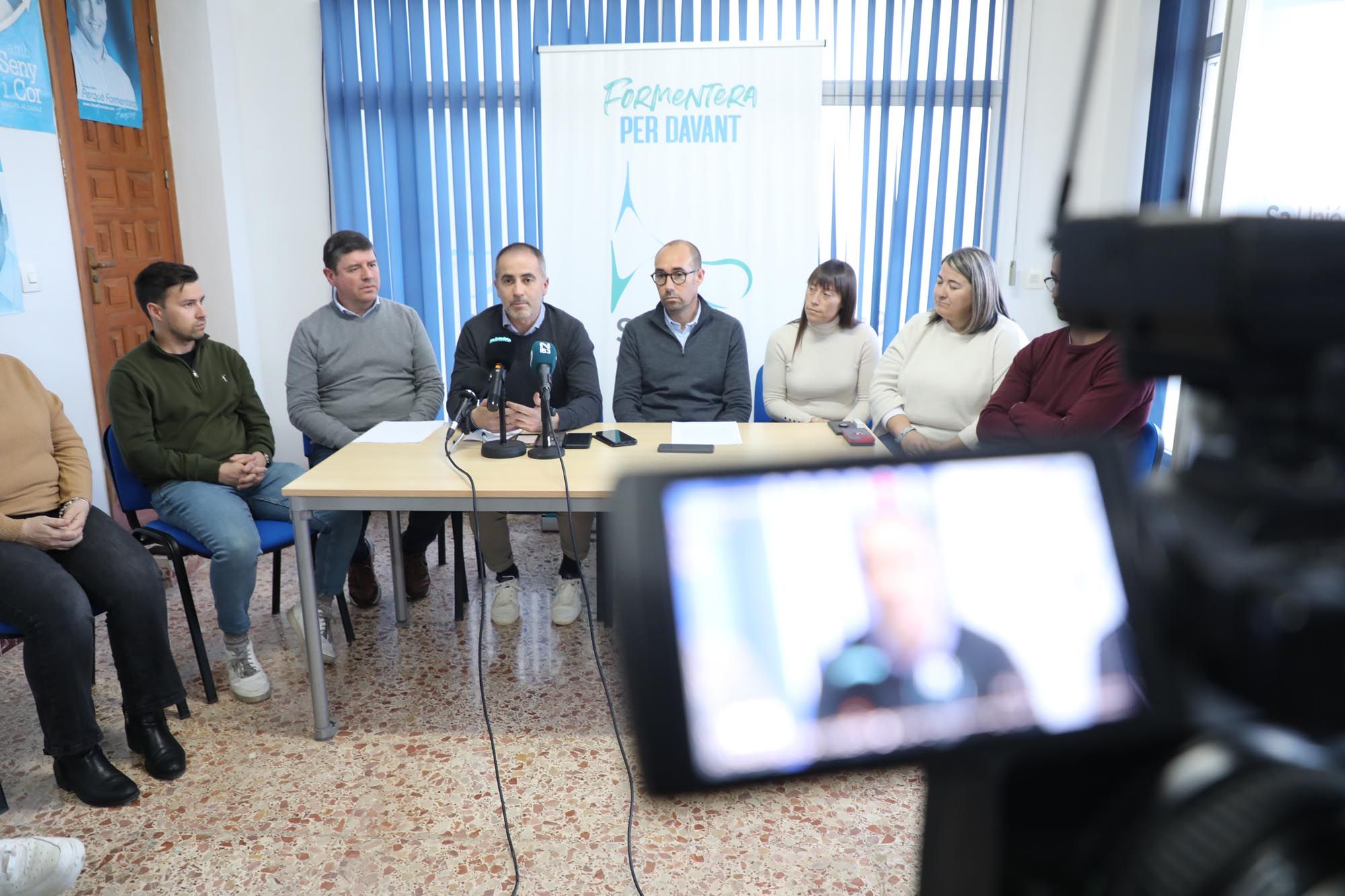 Rueda de prensa de Sa Unió sobre la destitución de Alcaraz