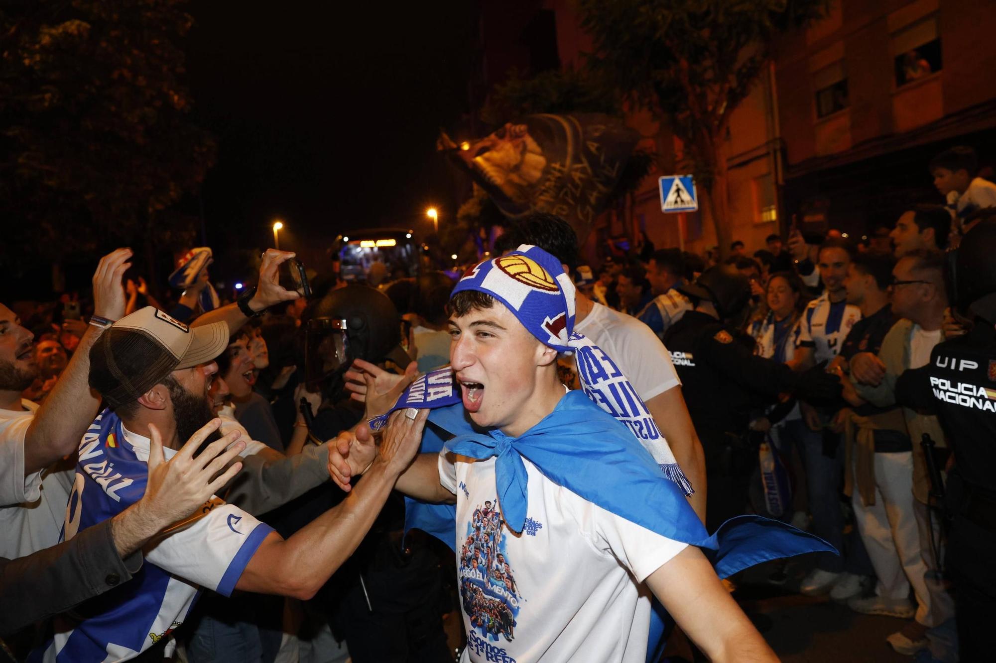 EN IMÁGENES: Locura en las calles de Avilés por el ascenso