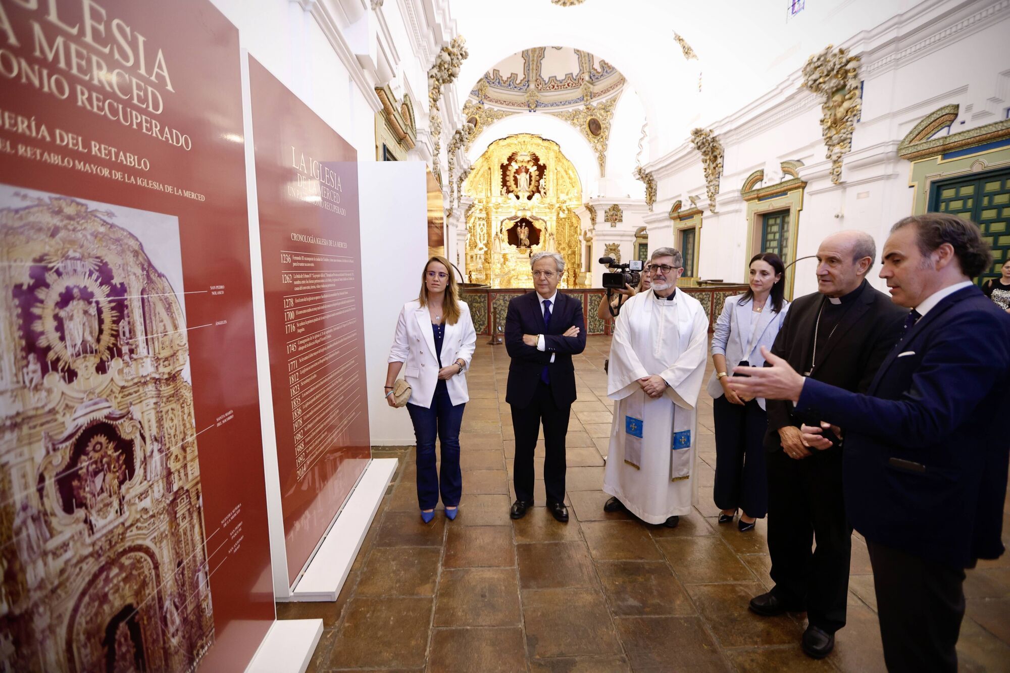 El retablo mayor de La Merced