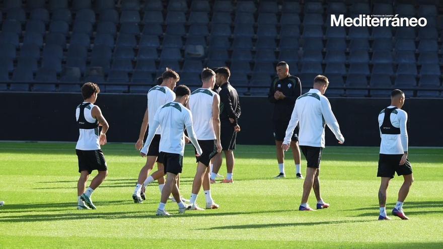 Video | Así ha sido el entrenamiento del CD Castellón en la previa del duelo con el Sporting
