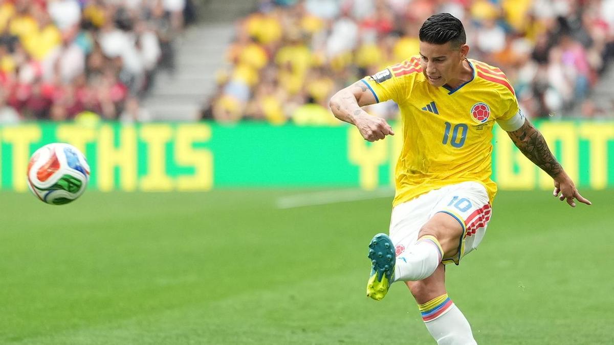 JAMES RODRÍGUEZ | El futbolista Rodríguez anuncia su retirada de la selección colombiana