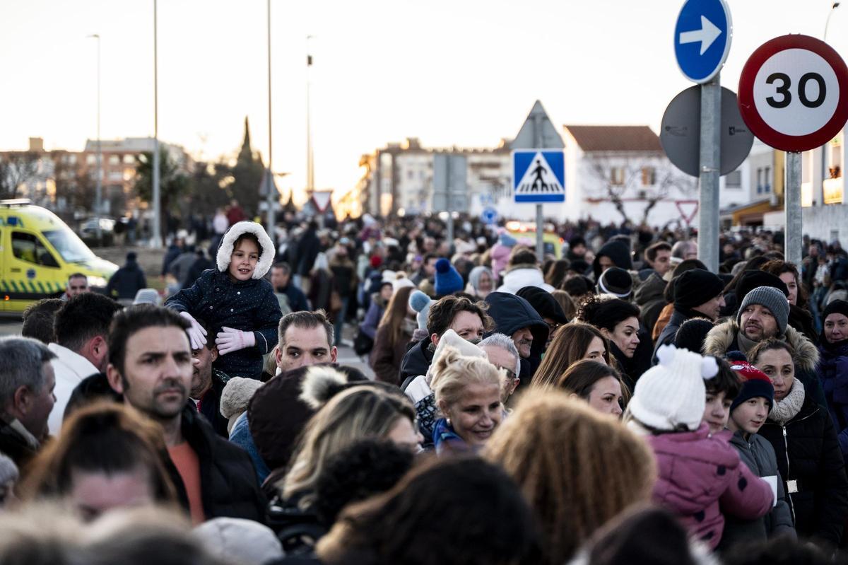Las imágenes de la Cabalgata de los Reyes Magos en Cáceres