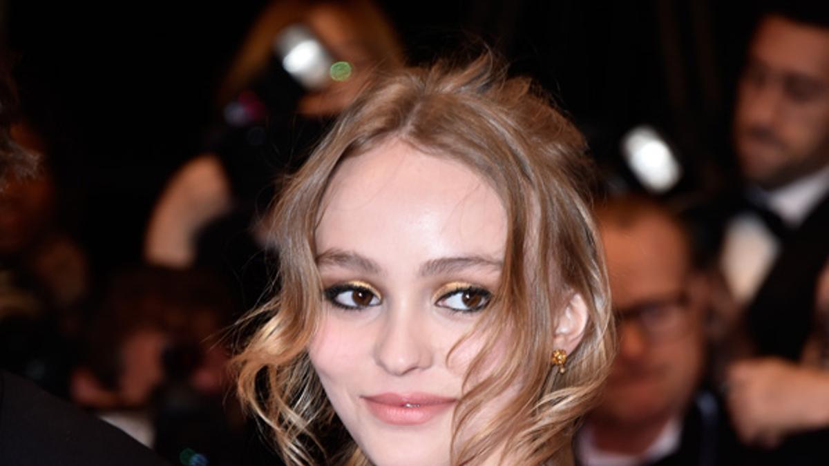 Lily-Rose Depp en el estreno de  'I, Daniel Blake' en Cannes