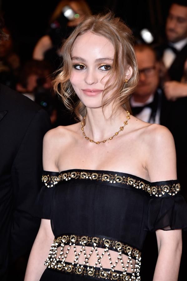Lily-Rose Depp en el estreno de 'I, Daniel Blake' en Cannes