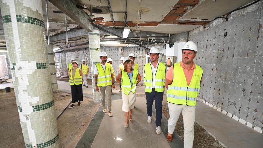 Así avanzan las obras de reforma del Mercado de Plaza Barcelona en Elche
